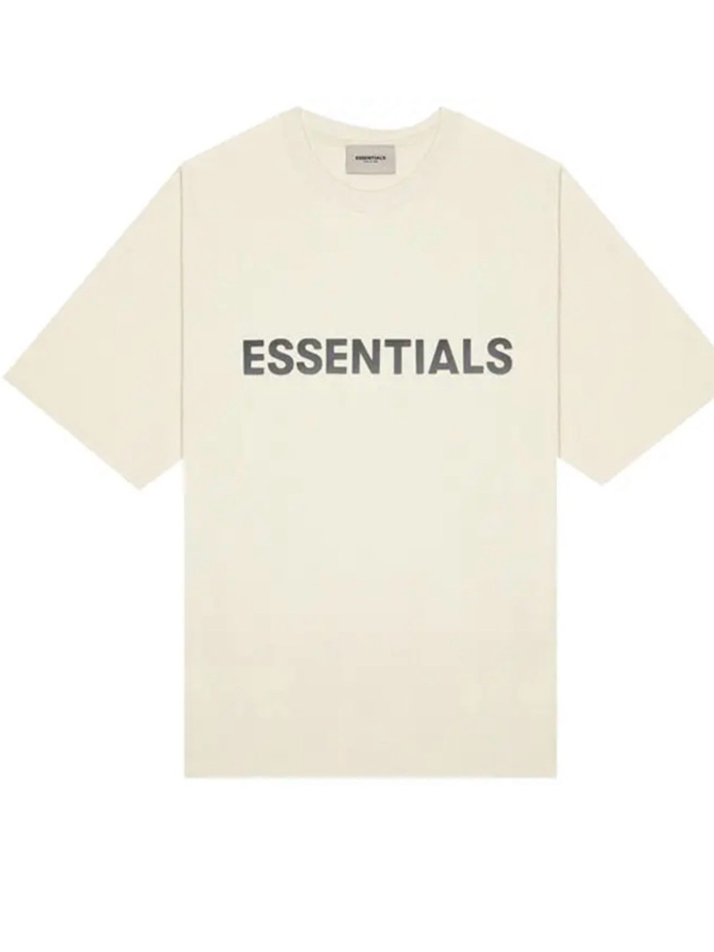 Fear of God Essentials Men’s T-Shirt Tee Cream Large